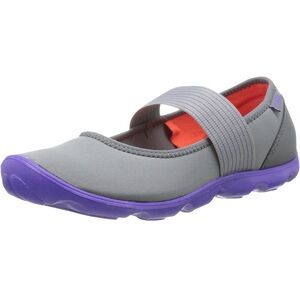 CROCS Women's 16025 Duet Busy Day Mary Jane Graphite/Ultraviolet Sz 9 NEW